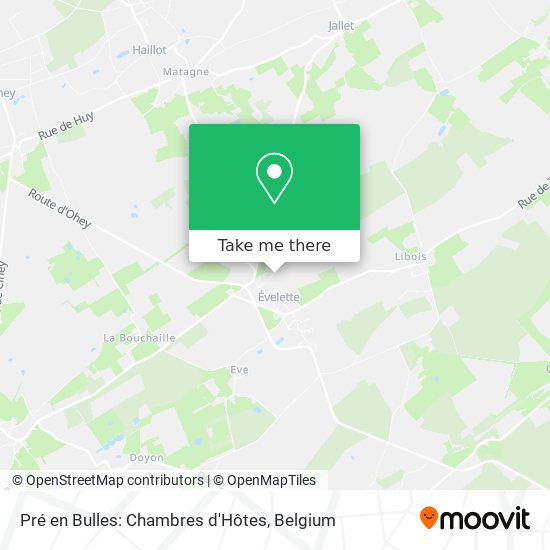 Pré en Bulles: Chambres d'Hôtes map