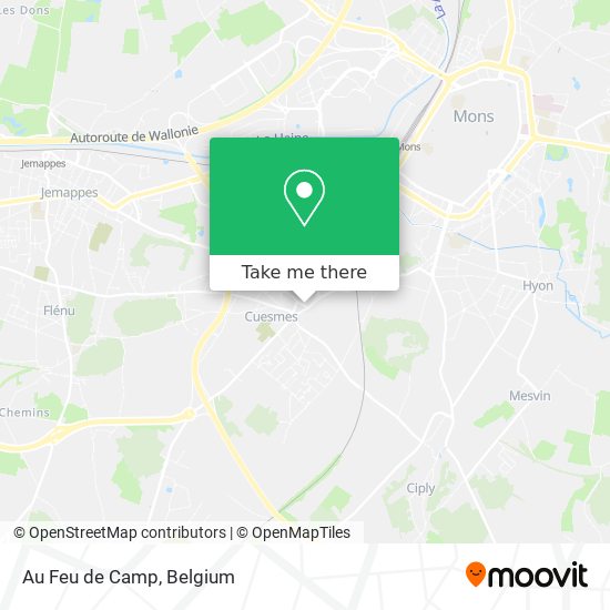 Au Feu de Camp plan