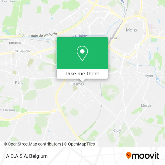 A.C.A.S.A map