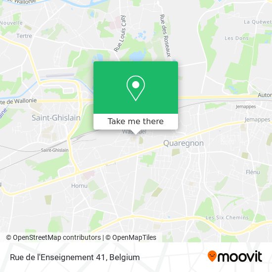 Rue de l'Enseignement 41 map