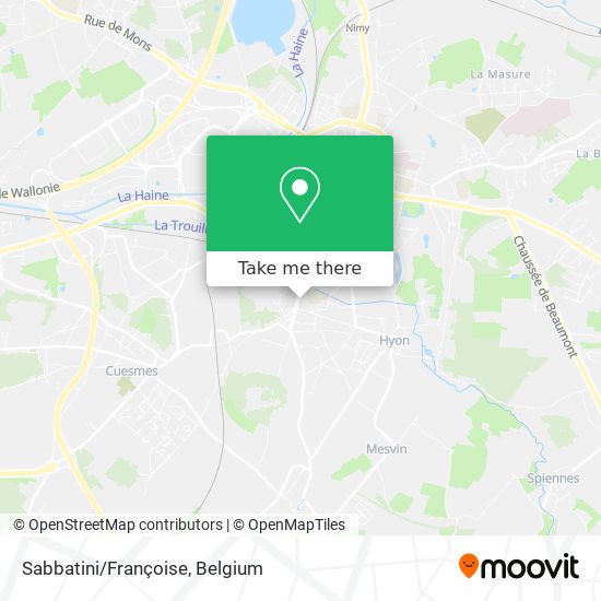 Sabbatini/Françoise map