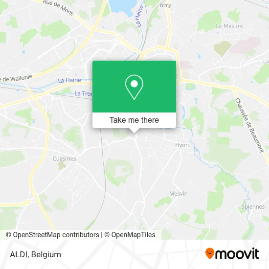 ALDI map