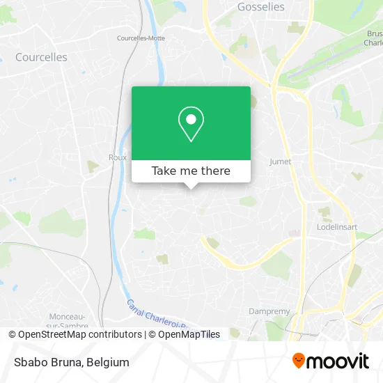 Sbabo Bruna map