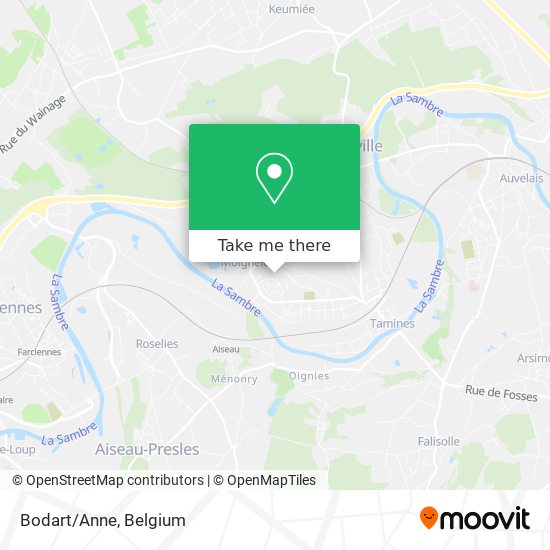 Bodart/Anne map