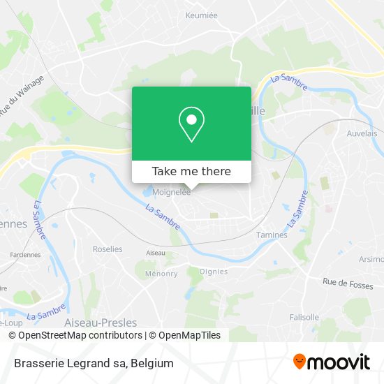 Brasserie Legrand sa map