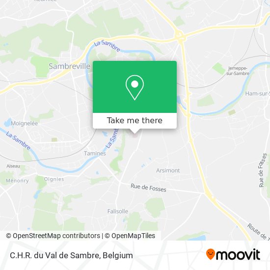 C.H.R. du Val de Sambre plan