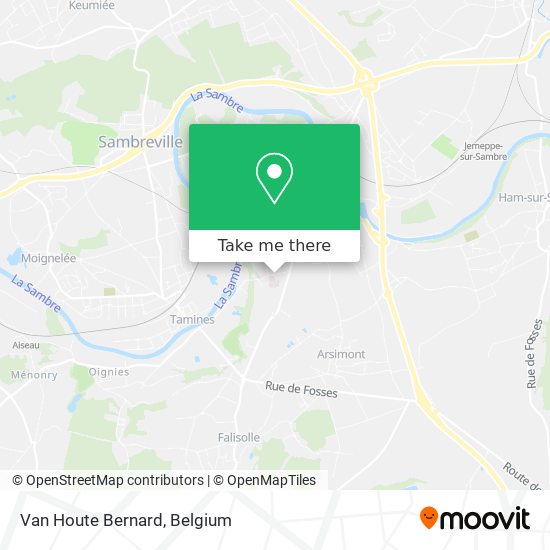 Van Houte Bernard map