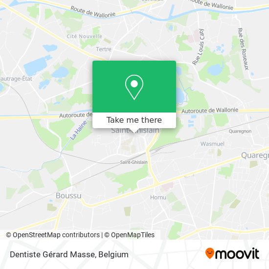 Dentiste Gérard Masse map