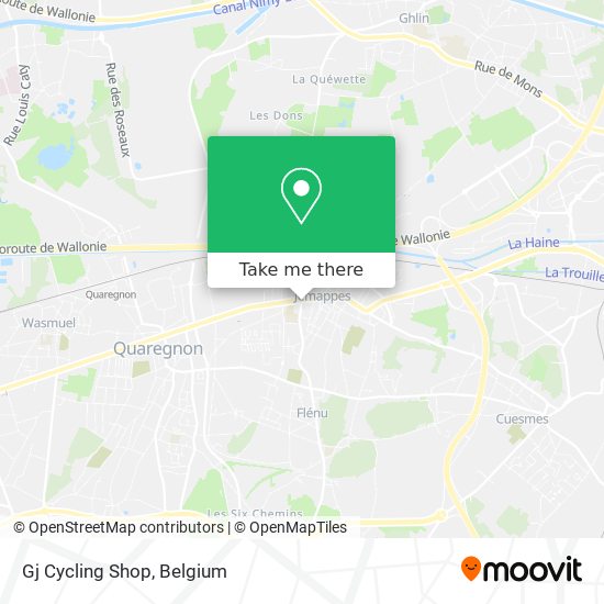 Gj Cycling Shop map