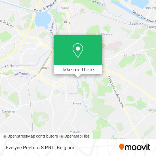 Evelyne Peeters S.P.R.L plan
