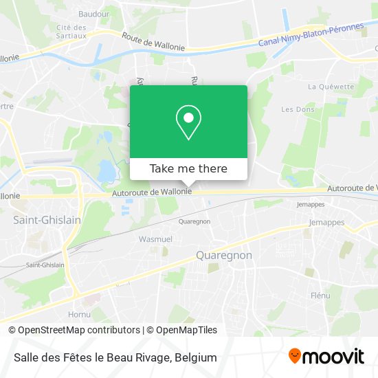 Salle des Fêtes le Beau Rivage map