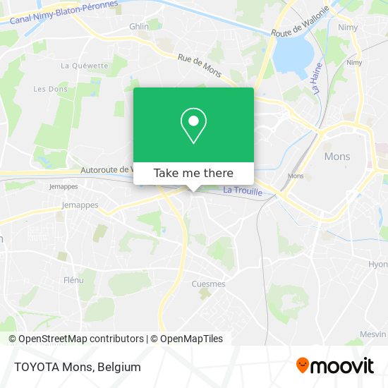 TOYOTA Mons map