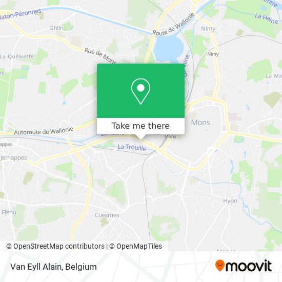 Van Eyll Alain map