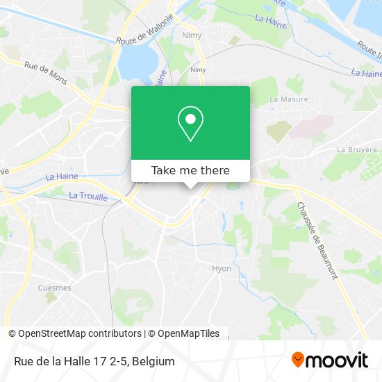 Rue de la Halle 17 2-5 map