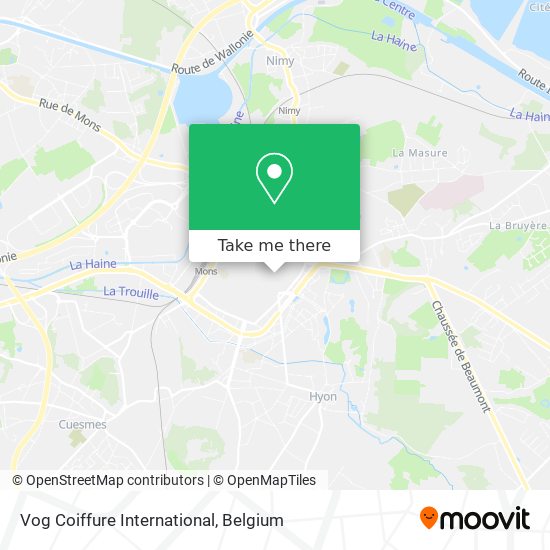 Vog Coiffure International map