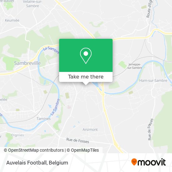 Auvelais Football map