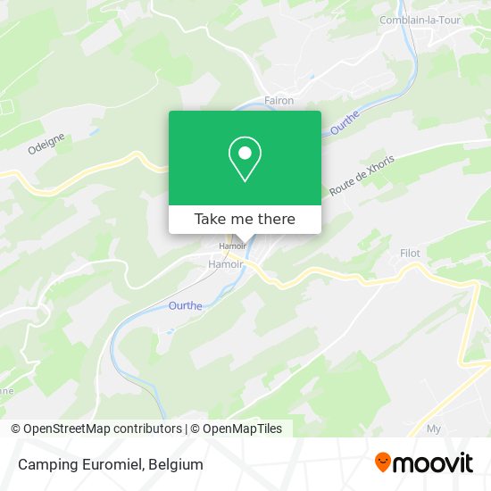 Camping Euromiel plan