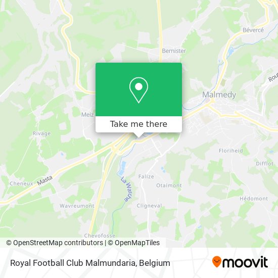 Royal Football Club Malmundaria map