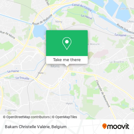 Bakam Christelle Valérie map
