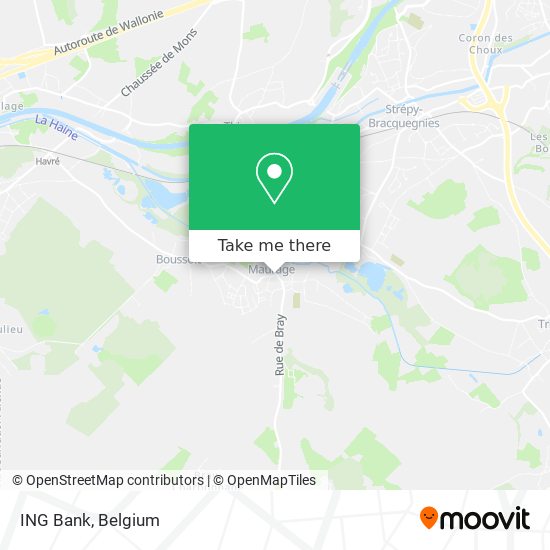 ING Bank map