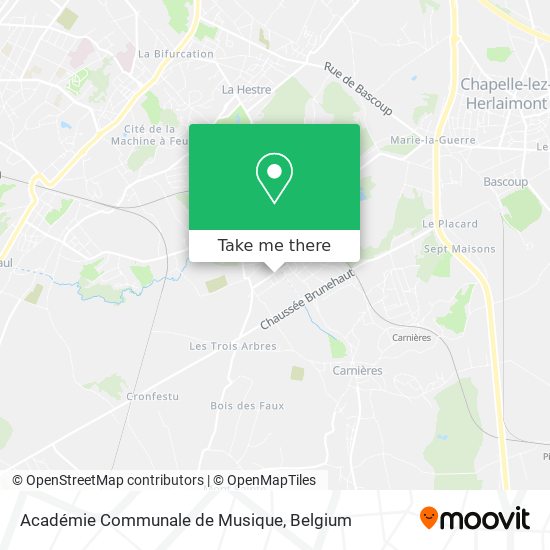 Académie Communale de Musique plan