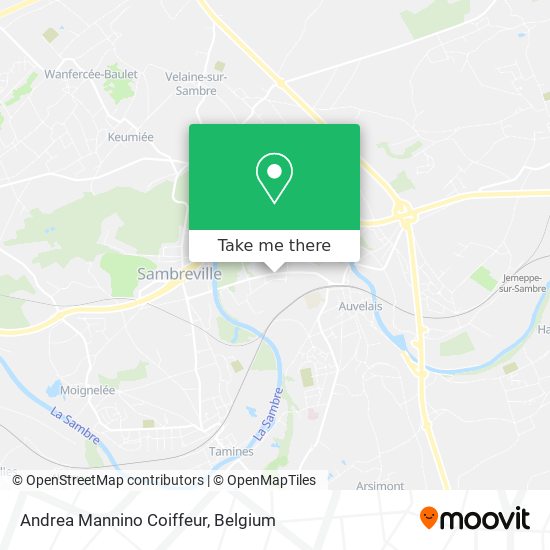 Andrea Mannino Coiffeur map