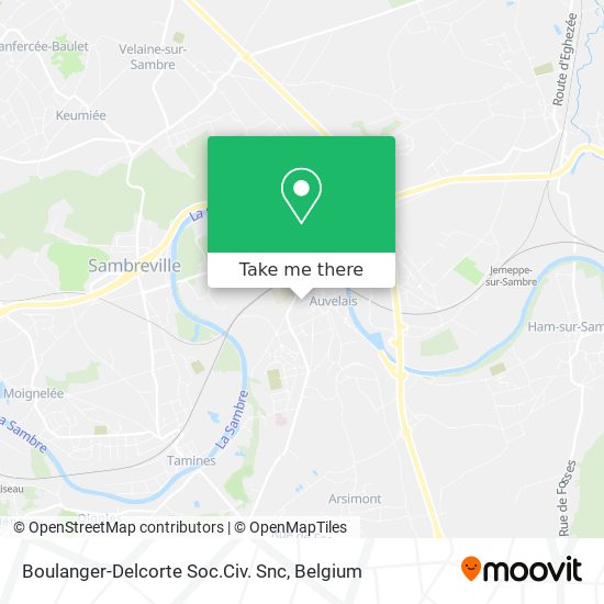 Boulanger-Delcorte Soc.Civ. Snc plan