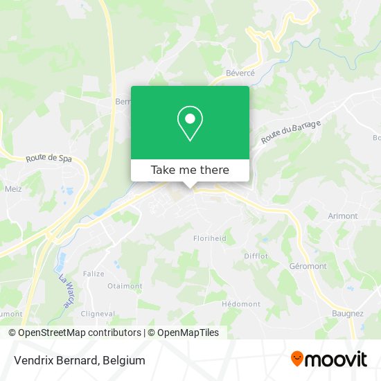 Vendrix Bernard map