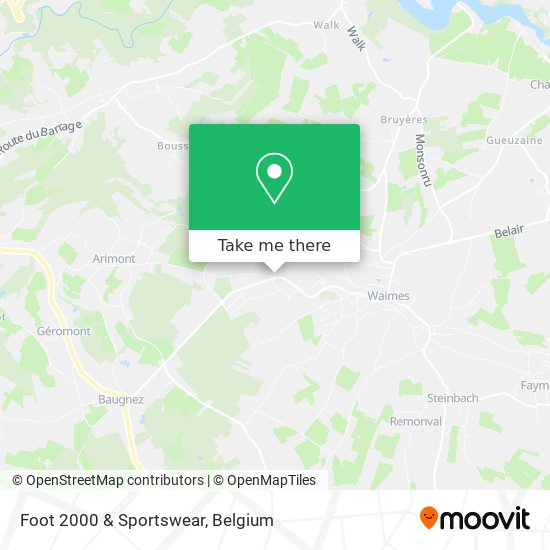 Foot 2000 & Sportswear plan