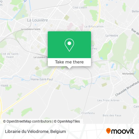 Librairie du Vélodrome plan