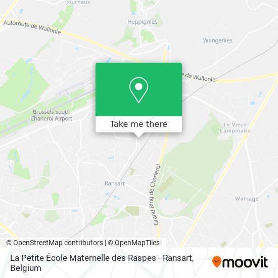 La Petite École Maternelle des Raspes - Ransart plan