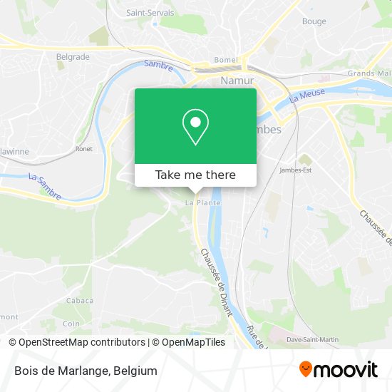 Bois de Marlange map