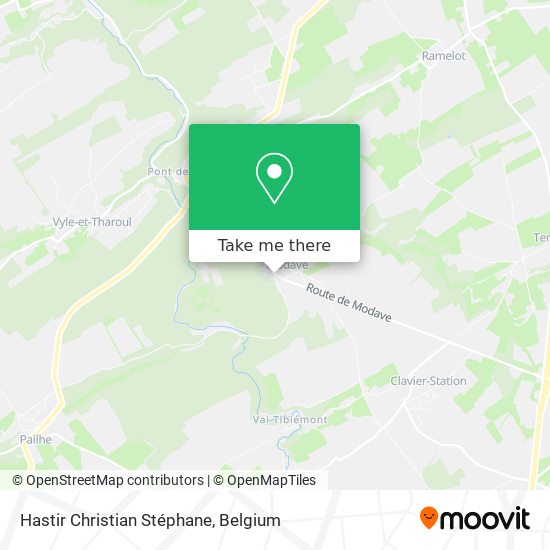 Hastir Christian Stéphane map