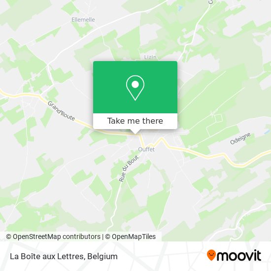 La Boîte aux Lettres map