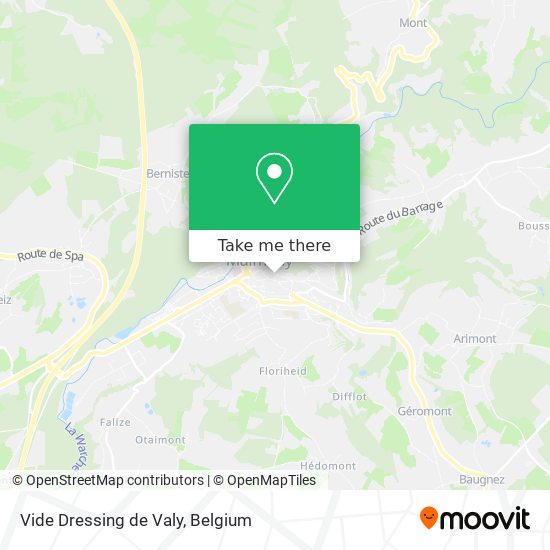 Vide Dressing de Valy plan