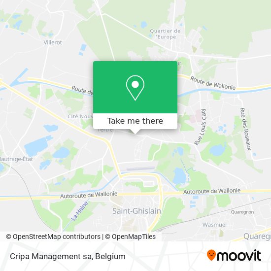 Cripa Management sa map