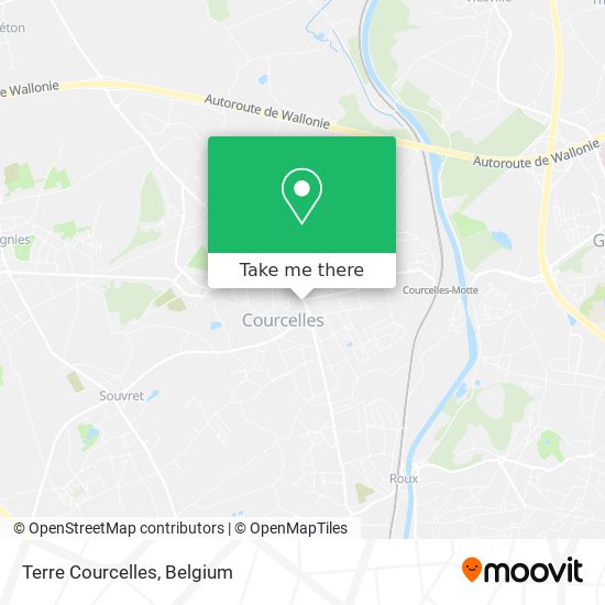 Terre Courcelles map