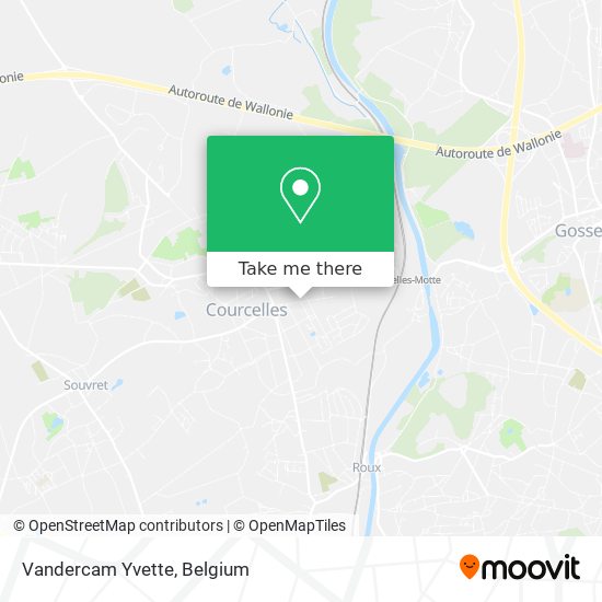 Vandercam Yvette map