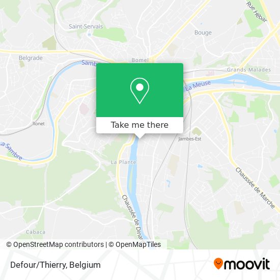 Defour/Thierry map