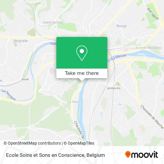 Ecole Soins et Sons en Conscience plan