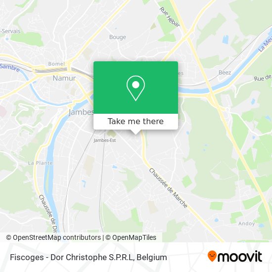 Fiscoges - Dor Christophe S.P.R.L map