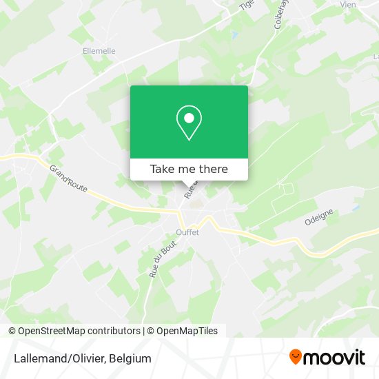 Lallemand/Olivier map