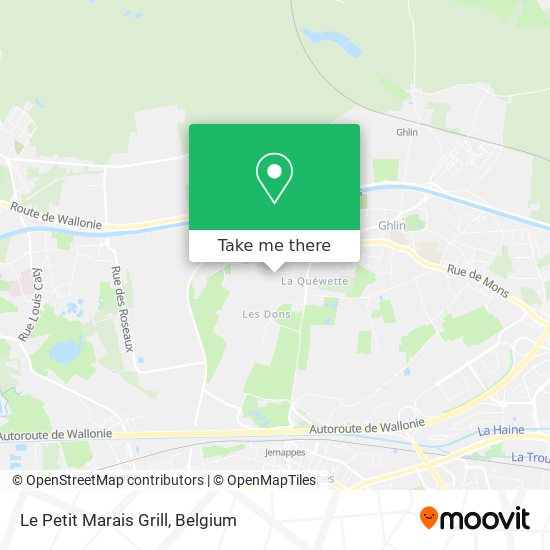 Le Petit Marais Grill map