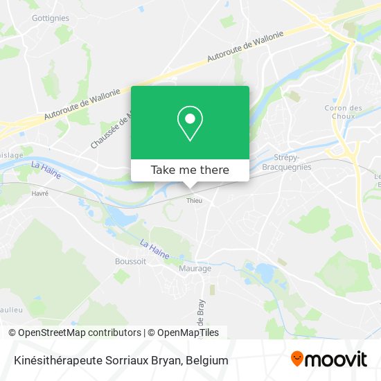 Kinésithérapeute Sorriaux Bryan plan