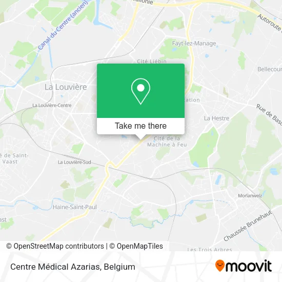 Centre Médical Azarias map