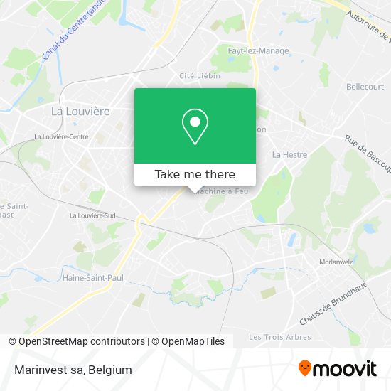 Marinvest sa map