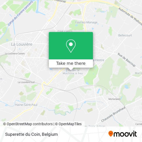 Superette du Coin map