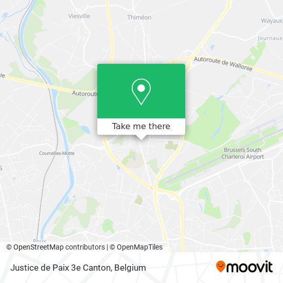 Justice de Paix 3e Canton plan