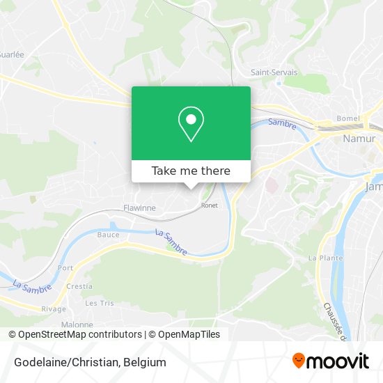 Godelaine/Christian map