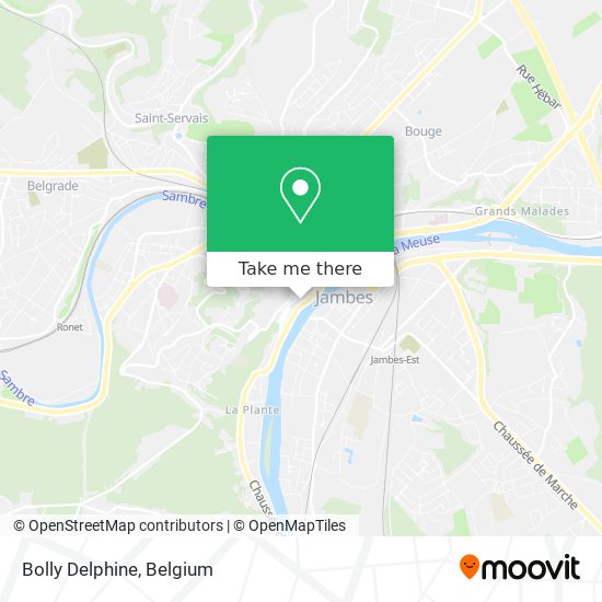 Bolly Delphine map